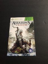 assassins creed 3 xbox 360 Manual Only