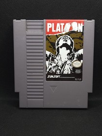 Platoon (Nes, Nintendo Entertainment System, 1988) Tested and Working!