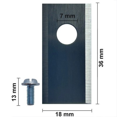 30 Stück Ersatz Messer Klingen Set für Einhell FREELEXO 550 Kit, FREELEXO 600...