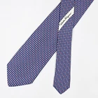 Salvatore Ferragamo Tie Silk Necktie Jelly Bear on Dark Blue