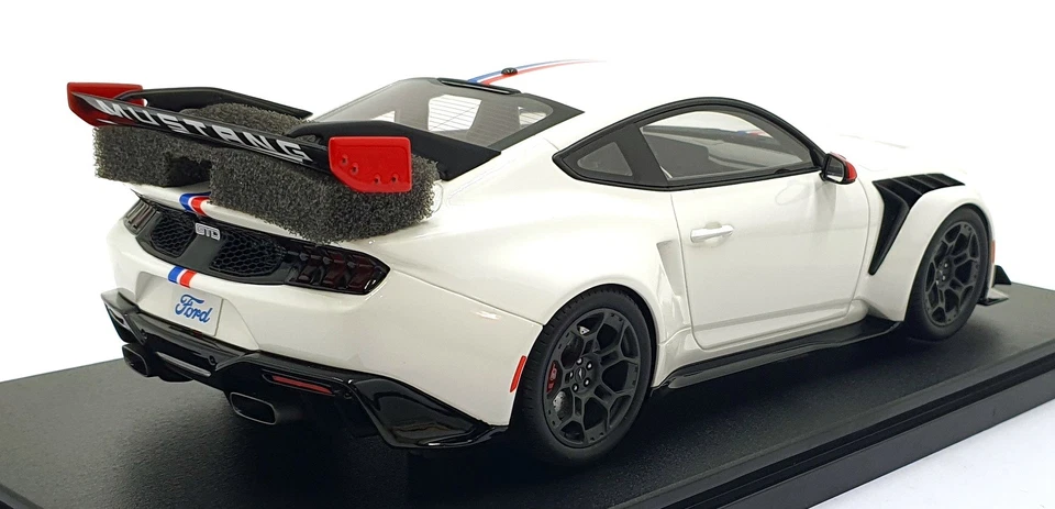 GT Spirit 1/18 Scale Resin GT956 - Ford Mustang GTD - White - Image 2 of 4