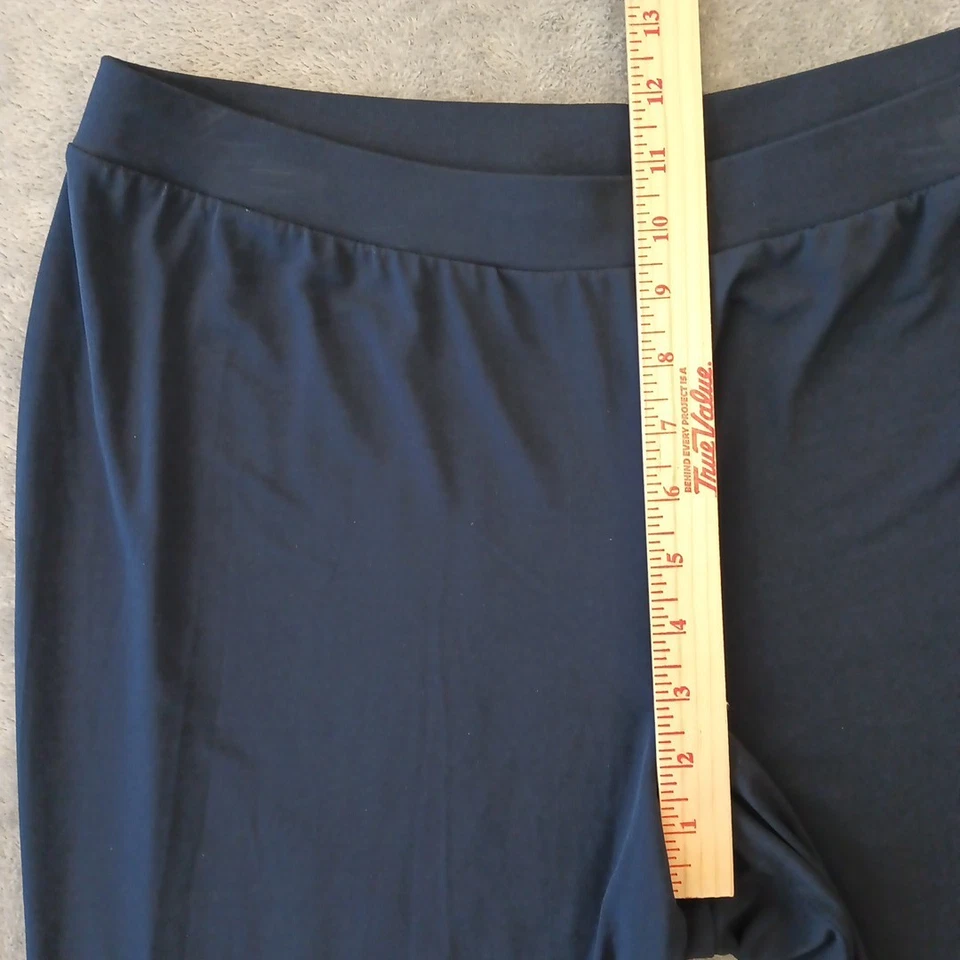 Pantalones al tobillo Attention para mujer grandes azules 34x31 tiro medio Foto 3 de 4