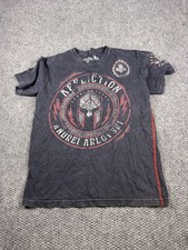 Affliction Shirt Mens Large Black Andrei Arlo...