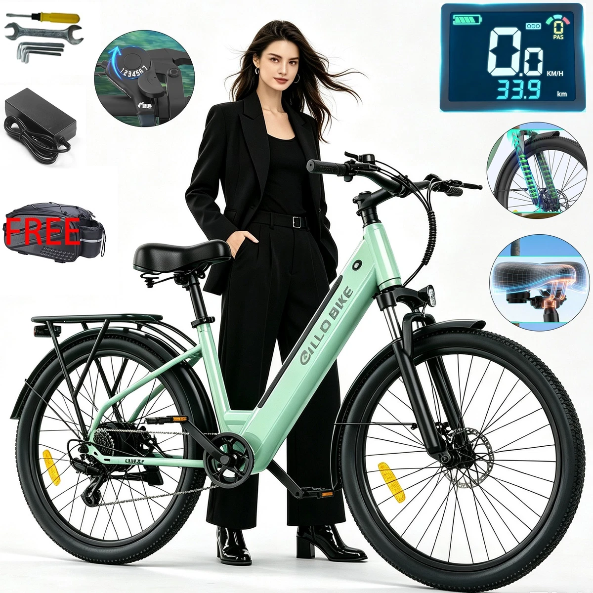 e-bike damen mit gepäckträger vorne SachsenRAD E-SUV M5T Centro, 29 Zoll E Bike Mittelmotor 110Nm, 12 Gang, Federung und Hinten, Find My, bis 180 km, Herren Elektrofahrrad mit und Schutzblech Sport hochmolekular Boxspringbett mit Bettkasten 140x200 Wheel Size:29