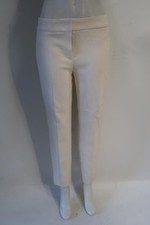 Womens Escada Off White Knit Pants 38/US M