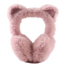 Winter Kids Earmuffs Warm Girl Ear Muffs For Toddler Kid Children Earmuff Pink