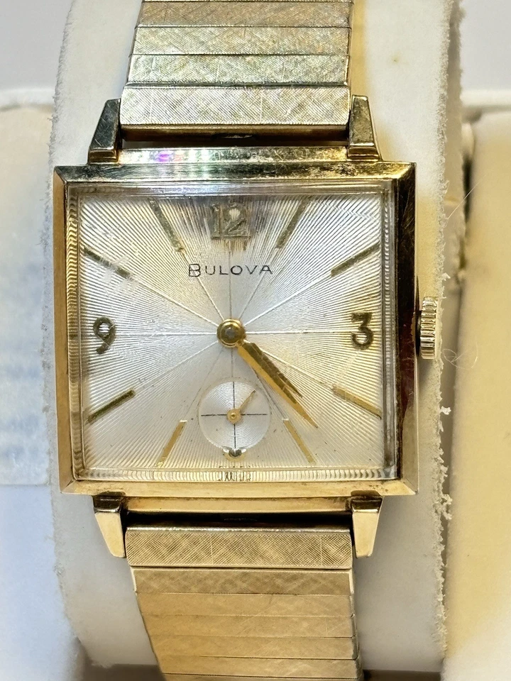 Bulova 10K Gold Plated Watch, Genuine Vintage 1960s Prince, Rare Gifts for Him - Image 2 of 4