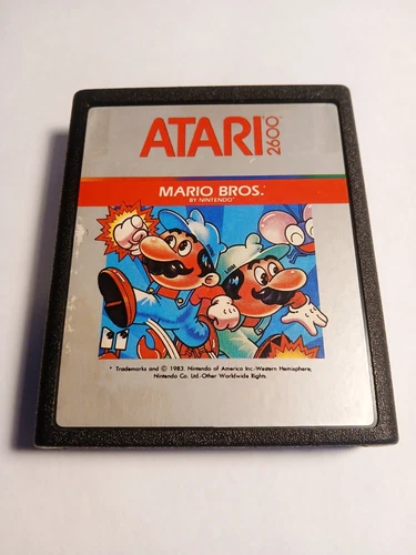 Mario Bros. Brothers Tested Working Atari 2600 Game Cartridge