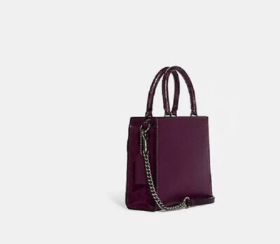 バッグ coach mini bag Coach CC884 Authentic Mini Crossbody Bag In Black Antique Nickel