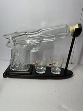 Pistol Whiskey Wine Decanter by The Wine Savant Whiskey Gun