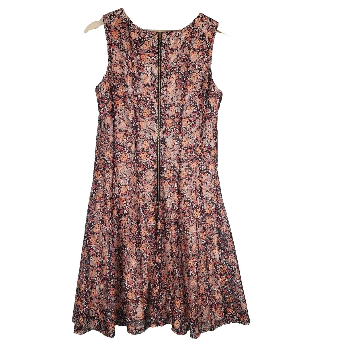 navy lace shift dress with sleeves BB Dakota Zani lace shift dress main image 0