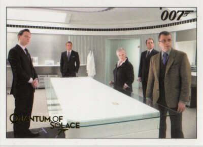 James Bond Archives 2015 - #013 Quantum of Solace Gold Parallel Card #078/125