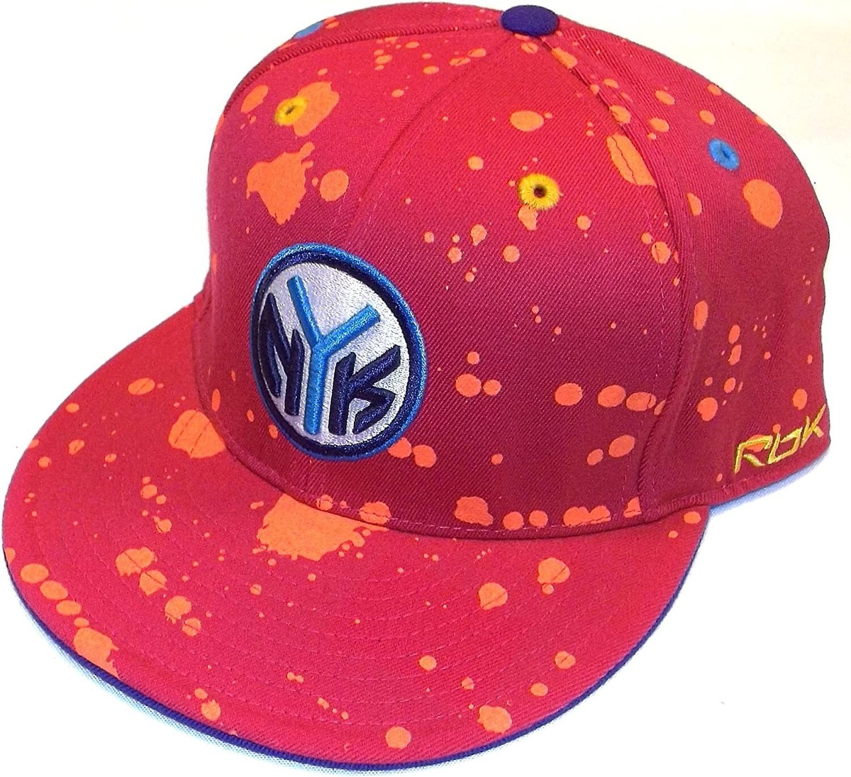 Reebok New York Knicks Kolors Paint Splash Fitted Hat | eBay