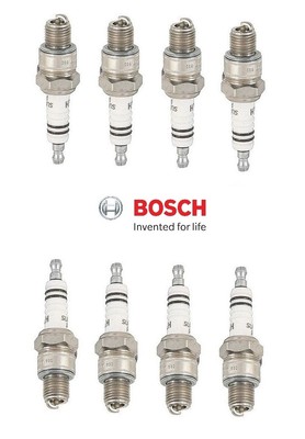 New For Set of 8 Spark Plug Copper Resistor Bosch Super Plus 7902 / WR 8 AC