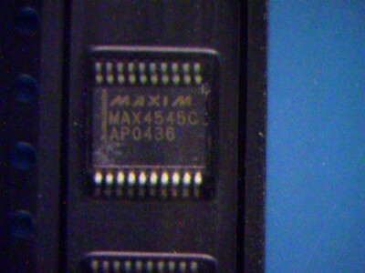 Maxim  MAX4545CAP-T Qty of 35 per Lot  Video Switch ICs Bidirectional RF Video S