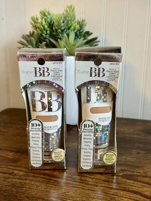 2-Physicians Formula Super BB Beauty Balm #6207 Light / Clair MBEs READ