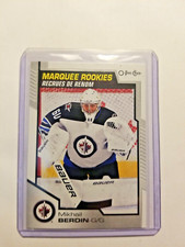 2020-21 MIKHAIL BERDIN UD2 O-PEE-CHEE UPDATE MARQUEE ROOKIE RC #626 JETS