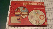 Vintage Original - 1967 SPIROGRAPH w 4 pens dried out all plastic parts, used