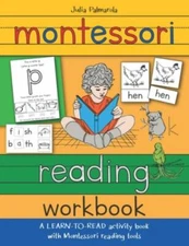 Montessori Reading Workbook: A LEARN TO READ activity book with Montessori readi
