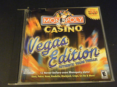 Monopoly Casino: Vegas Edition (PC, 2001)