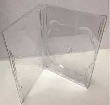 1 New Super Jewel Box DVD Case still with Art/Disc Media, 10mm,  NOT Perfect