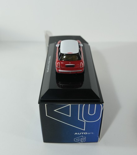 Autoart BMW Mini Cooper Red 20024 1/64 Diecast Model Car Original Box M5 - Picture 5 of 7
