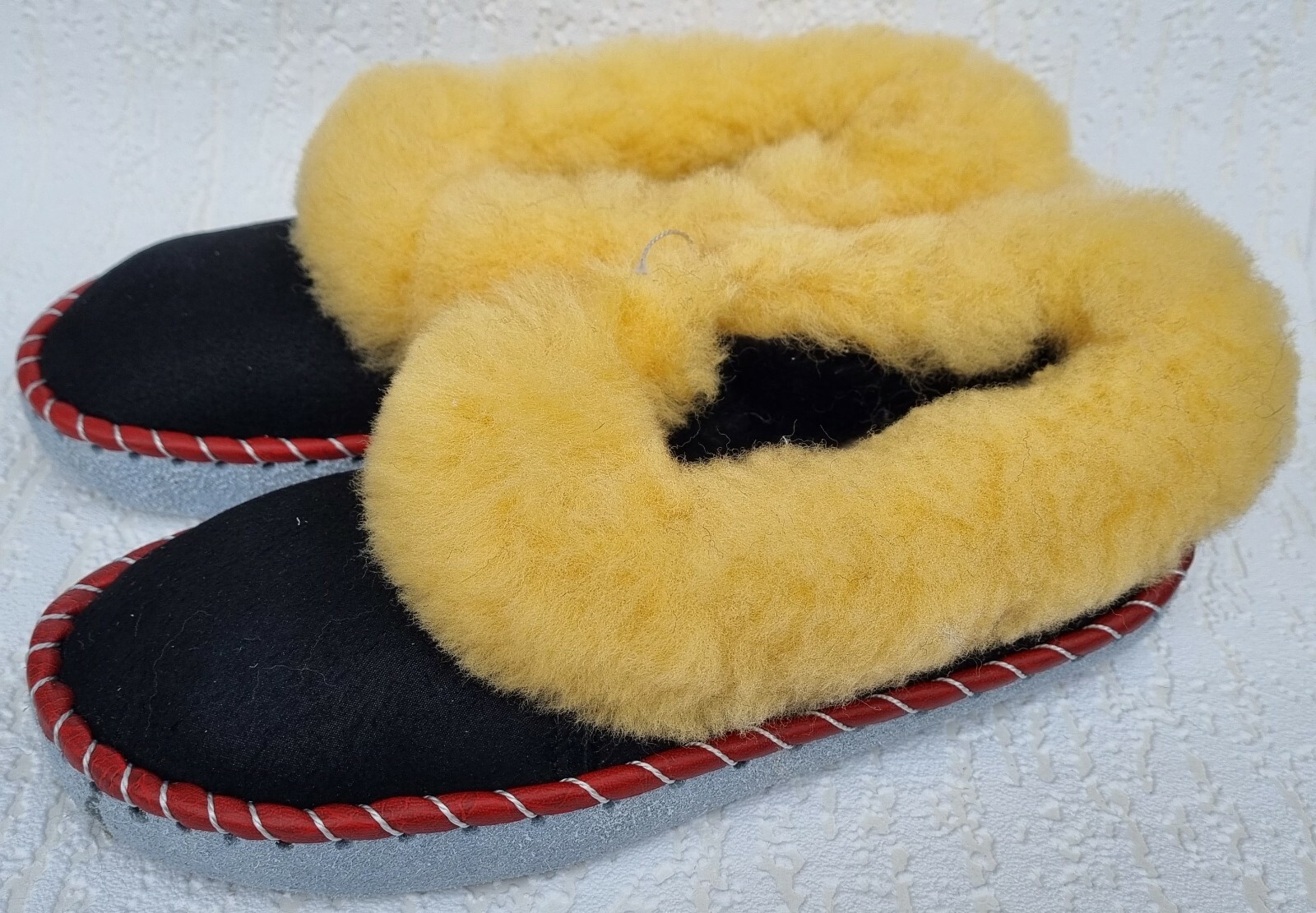 APL PELLICCIA DI AGNELLO calde PELLICCIA n.40 NUOVE pelle di pecora pelle fatte a mano (610)