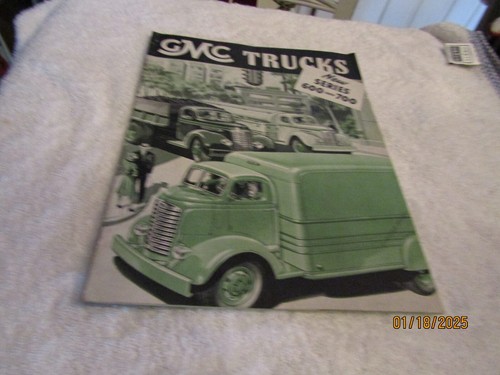 Vintage OEM 1947 GMC New 600 & 700 Series Trucks Dealer Brochure AC600 AF AC650
