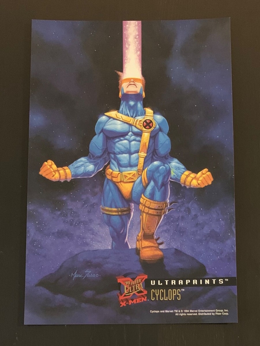 1995 FLEER ULTRA MARVEL X-MEN ULTRA PRINT LARGE PROMO CARDS