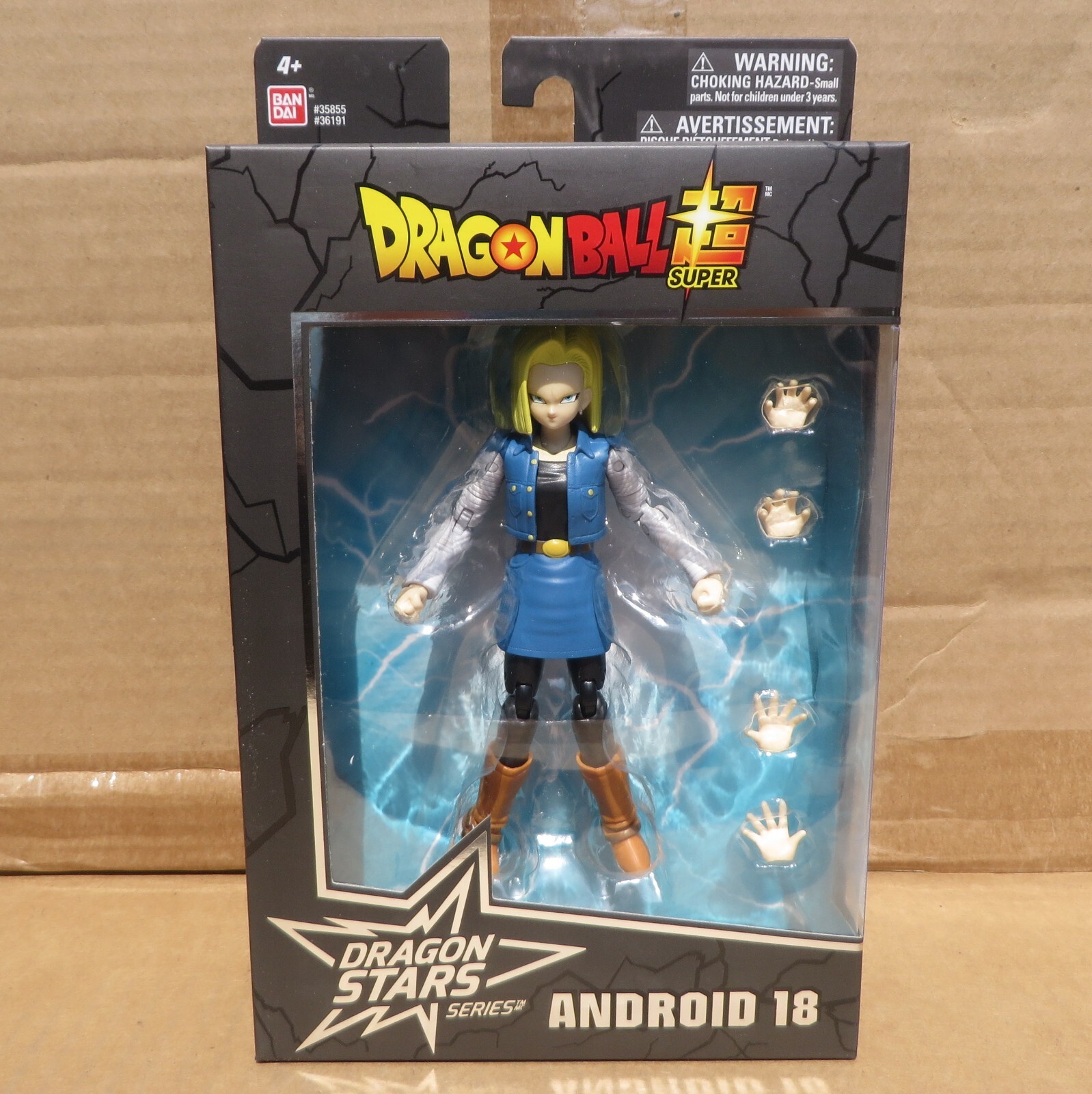 Figura de acción Android 18 Bandai Dragon Stars Series Dragon...