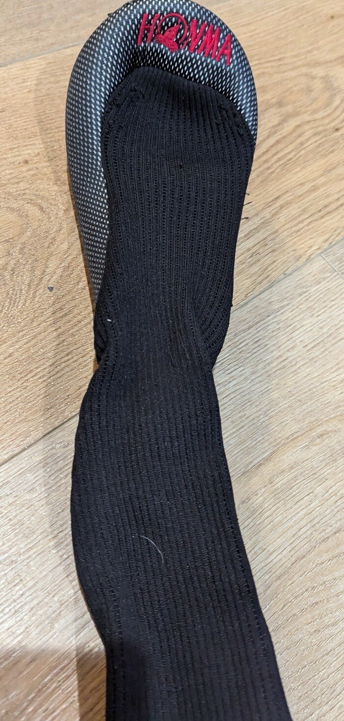 SAOLA Calzino copricapo Honma Tour World solo cover nero grigio