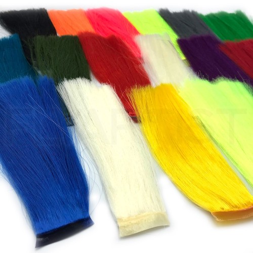 FISHAIR Hareline Fly Tying Synthetic Hair Bucktail Substitute 16