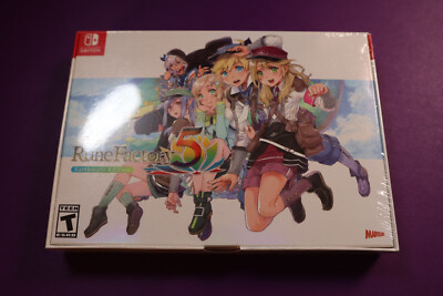 Rune Factory 5 - Earthmate Edition - Collector's (Nintendo Switch) [BRAND NEW]
