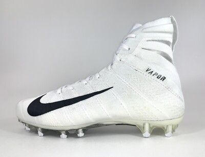 Nike Vapor Untouchable 3 Elite Flyknit Football Cleats Size 12.5 AO3006-100 Nike Vapor Untouchable 3 Elite Football Cleats White AO3006  main image 2