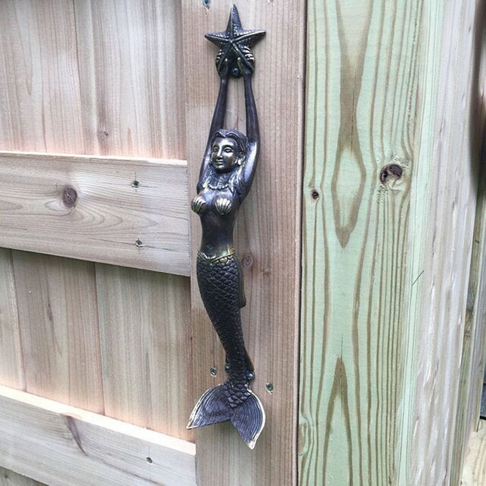 Mermaid-Themed Cabinet Wardrobe Knobs Drawer Pulls Furniture Handles