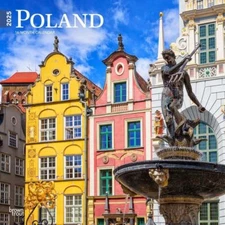 BrownTrout, Poland 2025 12 x 24 Inch Monthly Square Wall