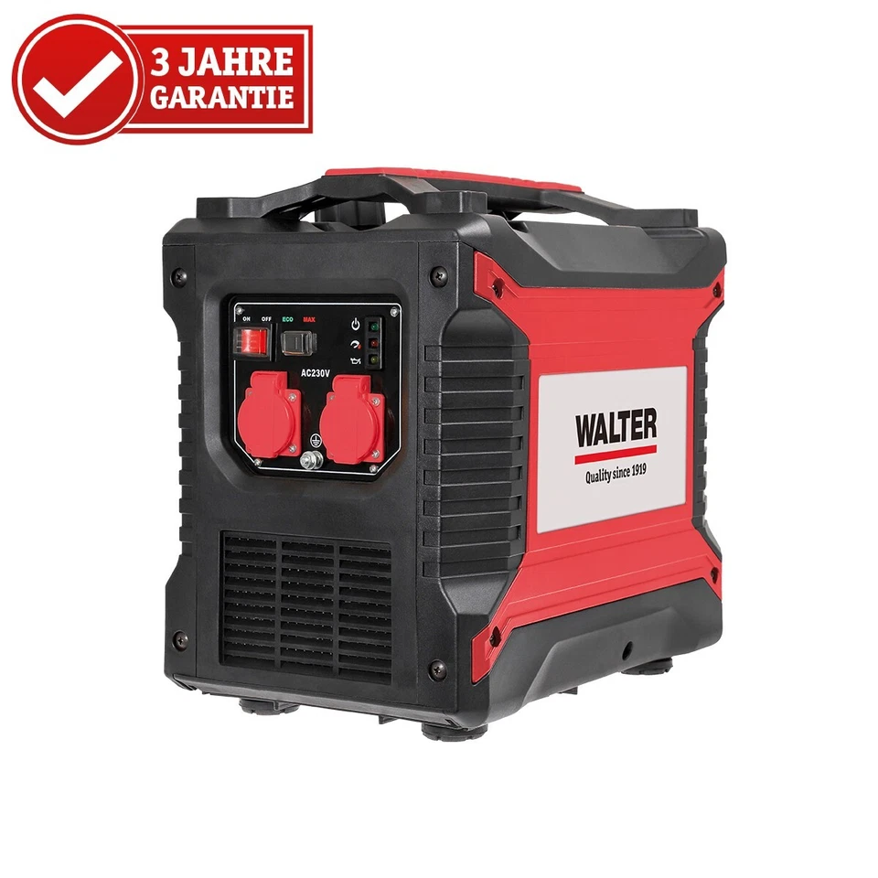 WALTER B-Ware Inverter Stromerzeuger 2000W Generator