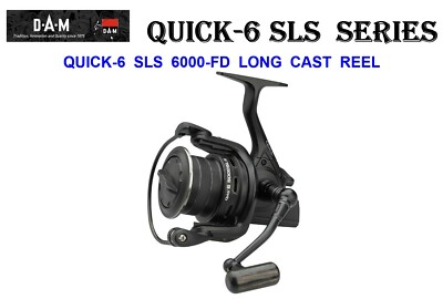 AUSVERKAUF DAM QUICK 6 SLS 6000 FD ROLLE GROBES KARPFENANGELN LANGE DISTANZ BIT PIT