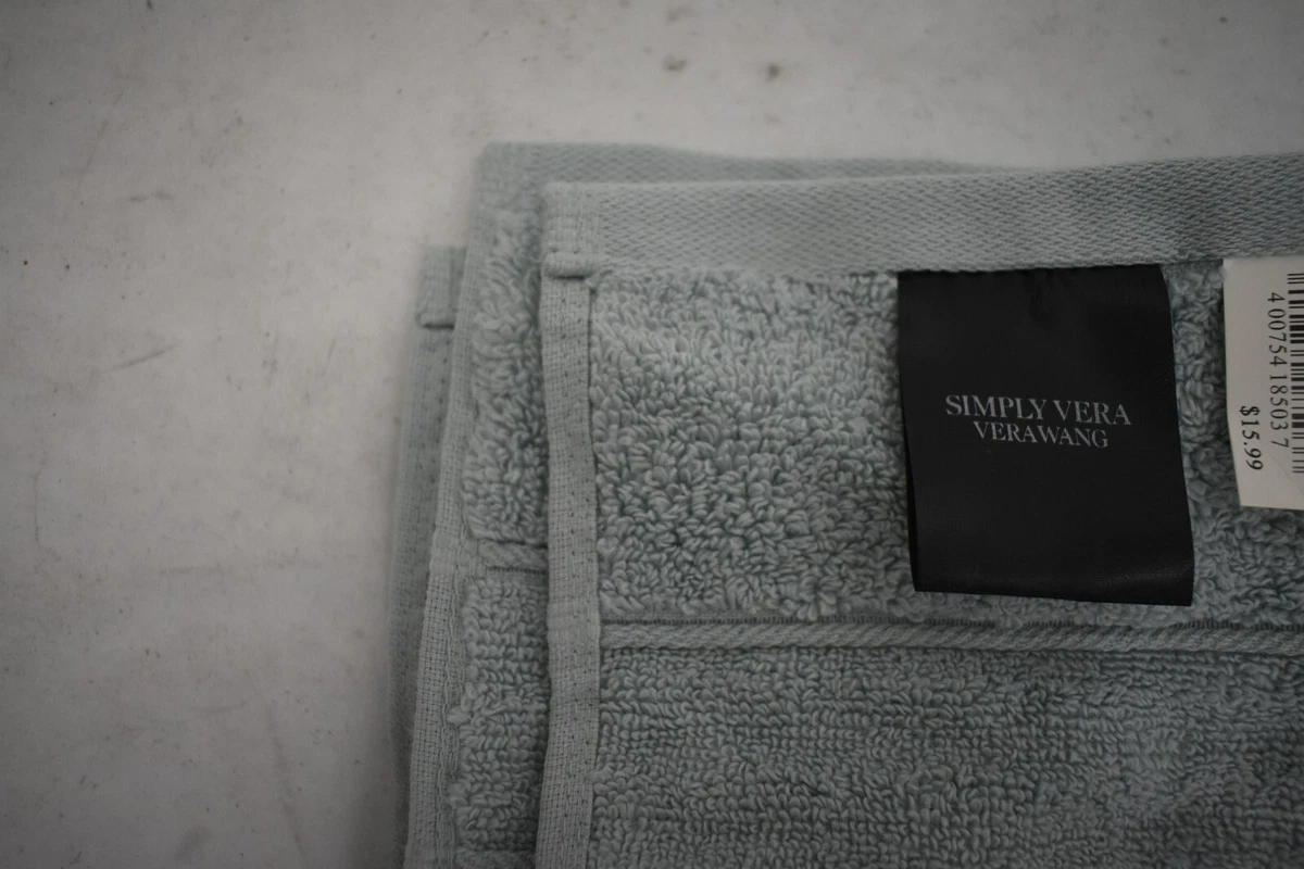 Simply Vera Vera Wang Signature Bath Towel, Bath Sheet, Hand Towel or  Washcloth