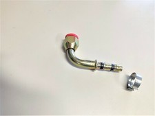 RACCORDO BOCCHETTONE VALVOLA TUBO IMPIANTO ARIA CONDIZIONATA UNIVERSALE AUTO