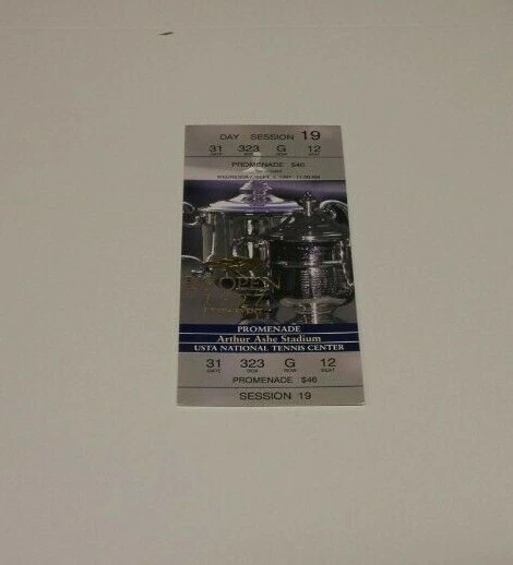 1997 US OPEN TENNIS TICKET SEPT 3 RARE DAY SESSION 19 FLUSHING QUEENS NY ASHE  - Image 2 of 3