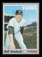Bill Burbach 1970 Topps #167  New York Yankees