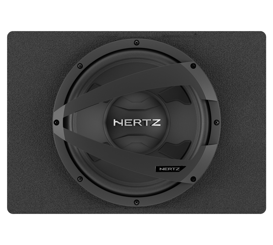 SUBWOOFER HERTZ DBX25.3 250mm IN CASSA  CONTRASSEGNO GRATIS 