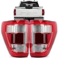 2PCS Tail Light Lamp Brake LED W/Blind Spot For Ford F150 XLT 2021 2022 2023