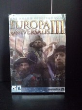 Europa Universalis III (PC, 2007) Complete With Key Code ~ Shelf62n