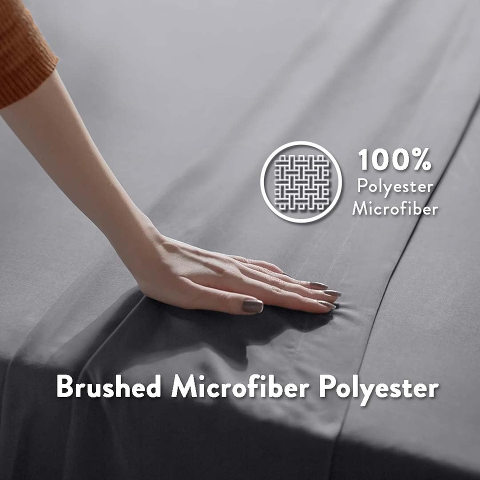 Bed Sheet Set 4 Piece Bedding Set Breathable & Cooling Hotel