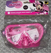 Disney Minnie Swim Mask Goggles - Pink - Ages 2 NEW