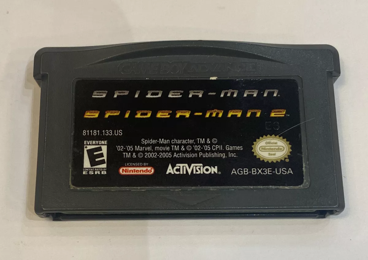 2 in 1 Game Pack: Spider-Man / Spider-Man 2, Nintendo