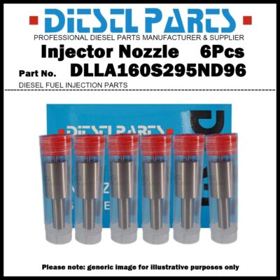 6Pcs Fuel Injector Nozzle Tips DLLA160S295ND96 for Mitsubishi Fuso Bus 6D14 6D15
