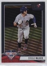 2019 Panini USA Baseball Stars & Stripes Longevity Steele Walker #87 0a3